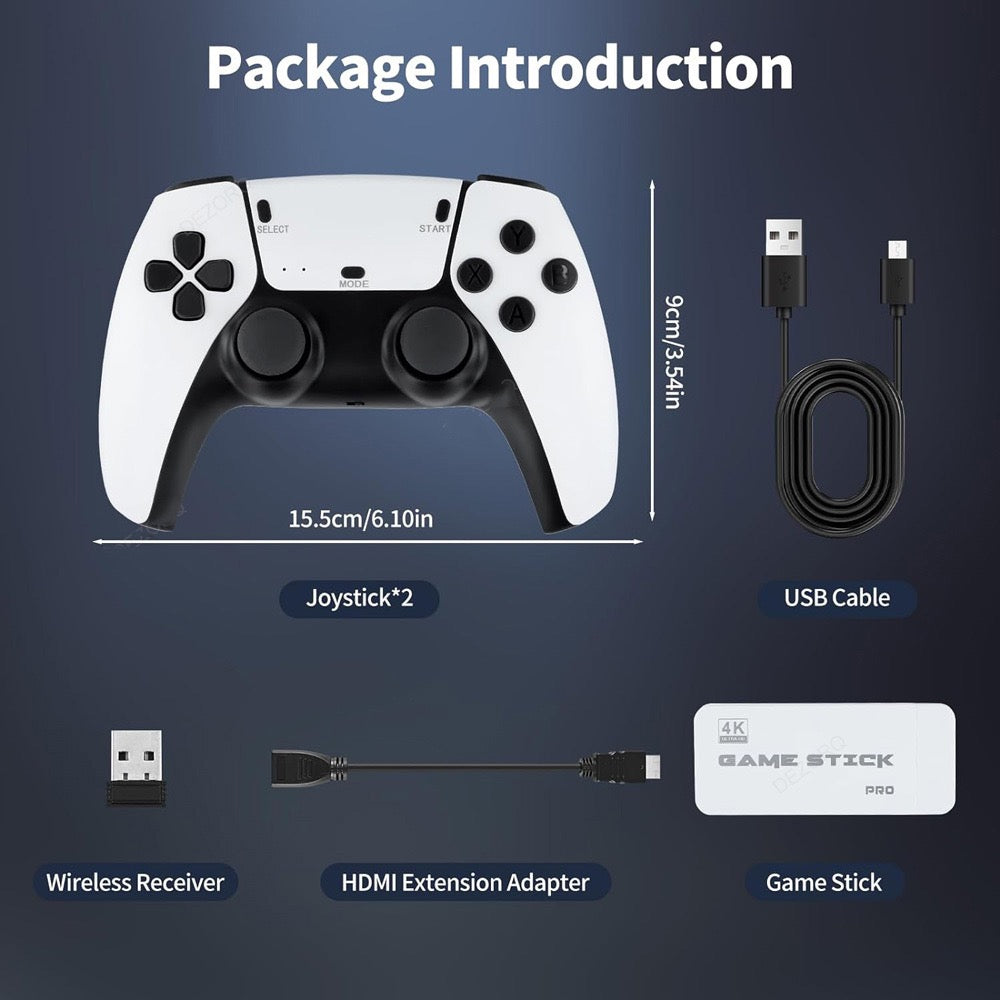 M15 Home TV Game Console 2.4G Wireless Dual Controller